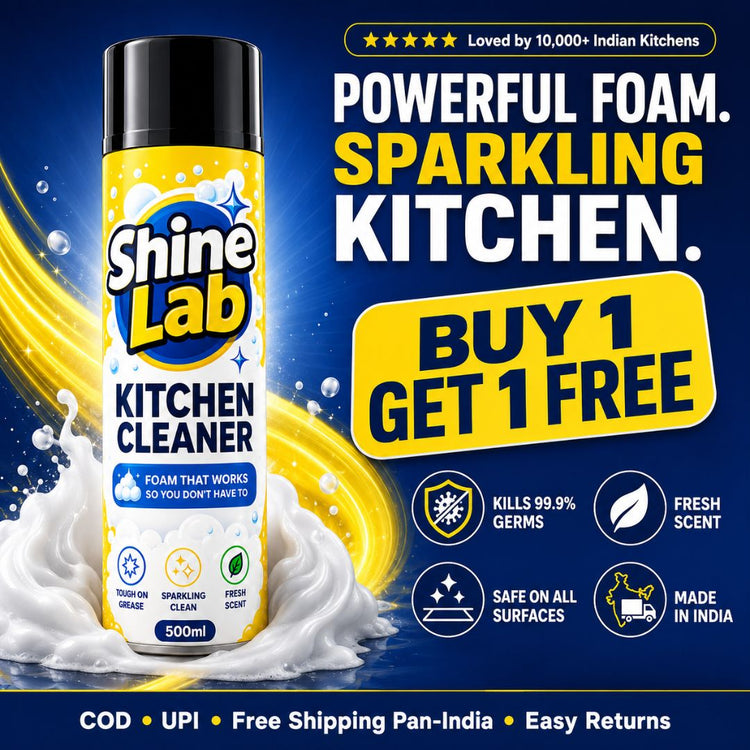 India's #1 Foam-Based Complete Kitchen Cleaner & Disinfectant